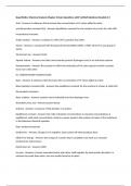 Quantitative Chemical Analysis Bundled Exam Questions Answered Correctly Already Passed 