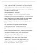 AAA FOOD HANDLERS LICENSE TEST QUESTIONS