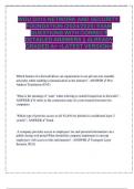 WGU D315 NETWORK AND SECURITY-  FOUNDATION &lpar;2024&sol;2025&rpar; EXAM  QUESTIONS WITH CORRECT  DETAILED ANSWERS &vert;&vert; ALREADY  GRADED A&plus; <LATEST VERSION> 