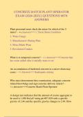 CONCRETE BATCH PLANT OPERATOR  EXAM &lpar;&rpar; &vert; QUESTIONS WITH ANSWERS