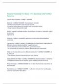 General Chemistry 111 Exam 1&vert;71 Questions with Verified Answers&comma;100&percnt; CORRECT