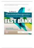 LEHNE&rsquo;S PHARMACOTHERAPEUTICS FOR ADVANCED PRACTICE NURSES AND PHYSICIAN ASSISTANTS 2ND EDITION ROSENTHAL TEST BANK UPDATE 2024