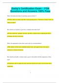 Zaxby s Certification Bundled Exams Questions and Answers Latest Versions &lpar;2024&sol;2025&rpar; &lpar;Complete and Accurate&rpar;