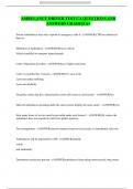 AMBULANCE DRIVER TEST CA QUESTIONS AND ANSWERS GRADED A&plus;