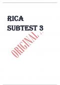 Exam &lpar;elaborations&rpar; RICA Subtest 3