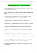 NY REAL ESTATE LICENSE EXAM