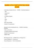 NAMSS CPCS PARTICIPATION EXAM GUIDE
