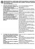 HESI RN CRITICAL CARE EXAM LATEST 2024&sol;CRITICAL CARE HESI RN EXIT EXAM ALL 150 QUESTIONS AND CORRECT DETAILED ANSWERS WITH RATIONALES