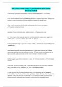 TCEQ class c water license Exam -Questions with Correct Answers&vert;Verified