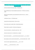 TCEQ Class C EXAMS BUNDLE&vert; Questions with Correct Answers&vert; Verified&vert; COMPLETE AND ACCURATE