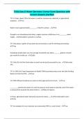 TCEQ Class D Water Operators License Exam-Questions with Correct Answers&vert;Verified