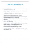BHS 175 - MODULE 1 &lpar;C&period; 1&rpar;