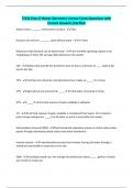 TCEQ Class D EXAMS BUNDLE&vert; Questions with Correct Answers&vert; Verified&vert; COMPLETE AND ACCURATE
