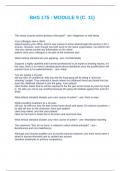 BHS 175 - MODULE 9 &lpar;C&period; 11&rpar;