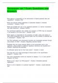 Tennessee cat 7 Exam Questions and Answers &lpar;Graded A&rpar;