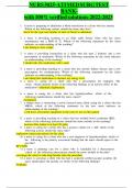 NURS 3025-ATI MED SURG TEST BANK with 100&percnt; verified solutions-2022-2023