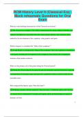 RCM History Level 9 &lpar;Classical Era&rpar; &vert;  Mock rehearsals Questions for Oral  Exam