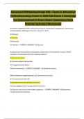 Advanced Pathophysiology 530 - Exam 3&colon; Designed for Achievement with Expert Exam Questions &vert; NSG 530 Exam 3 Questions from Premier Scholars Worldwide for Effective Preparation