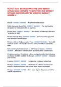 NC BLET State EXAM AND PRACTICE EXAM NEWEST  ACTUAL EXAM COMPLETE 700 QUESTIONS AND CORRECT  DETAILED ANSWERS &lpar;VERIFIED ANSWERS&rpar; &vert;ALREADY  GRADED A&plus;