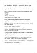 BSP BUILDING SCIENCE PRINCIPLES QUESTIONS