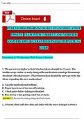 EVOLVE HESI PHARMACOLOGY EXAM 2024&sol; LATEST UPDATE EXAM WITH CORRECT AND VERIFIED ANSWERS 100&percnt; GUARANTEED PASS &vert;&vert;COMPLETE A&plus; GUIDE