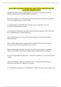 QAL Laws And Regs Complete Solutions &vert; Questions And Answers 2024&sol;2025 Tests