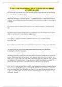 Bundle For NIFA Study Guide Questions With Correct Answers 2023&sol;2024