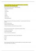 Balanced Body Pilates Comprehensive MULTIPLE QUESTIONS AND ANSWERS 2024