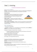 Inleiding Bedrijfskunden en management - HW - samenvatting - mijn resultaat met deze samenvatting 18&sol;20