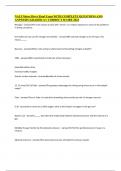 NAUI Nitrox Diver Final Exam WITH COMPLETE QUESTIONS AND ANSWERS &vert;GRADED A&plus;&vert; CORRECT SCORE 2024