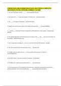 Church of God Exhorters Exam - Doctrine COMPLETE QUESTIONS WITH ANSWERS&vert; CORRECT SCORE