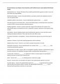 Dynamic Business Law Chapter 4 Exam Questions with Verified Answers Latest Update 2024 Already Passed 