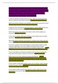 &lpar;COMPETE&rpar; Pathophysiology of the Hematologic System Exam questions And Answers Latest 2024 Update graded A&plus; all units covered Accurate Spring-Summer REAL &sol;AUTHENTIC
