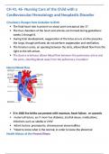 cardiovascular hematology and neoplastic disease CH 41&comma; 46- Nursing Care of the Child with a Cardiovascular Hematology and Neoplastic Disorder