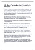 CEH Exam Practice Questions Module 1 with Answers&period;