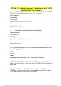 CP102 Test Bank - Chapter 1 Questions with 100&percnt; Verified Correct Answers