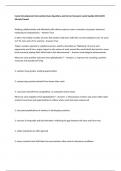 Career Development Intervention Exam Questions and Correct Answers Latest Update 2024-2025 Already Passed 
