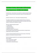 Certified Coding Specialist &lpar;CCS&rpar; Exam Preparation Verified Questions And Answers 2024