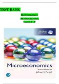 TEST BANK FOR MICROECONOMICS 7TH EDITION By jeffrey M&period; Perloff - ComPlete  All Chapters  ISBN&colon;9780134899657