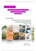 TEST BANK for Nutrition Therapy and Pathophysiology 4th Edition&comma; by Marcia Nelms and Kathryn P&period; Sucher&period; All Chapters 1-25  ISBN&colon;9780357041710
