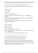 NJ HEALTH AND ACCIDENT FINAL EXAM AND PRACTICE EXAM NEWEST 2024-2025 ACTUAL EXAM