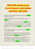 FSDNY S98 &vert; Questions and Correct Answers &vert; Latest Update 2024&sol;2025 &vert; 100&percnt; PASS