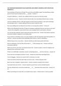 CDL PASSENGER ENDORSEMENT EXAM QUESTIONS AND CORRECT ANSWERS LATEST UPDATE 2024 &lpar;GRADED A&plus;&rpar;