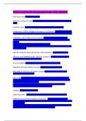 WGU C214 OA Pre Assessment Exam 2024 UPDATE