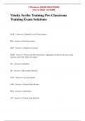 Vituity Scribe Training Pre-Classroom Training Exam Solutions
