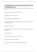 Comprehensive physical assessment of a child &lpar;exam 1&rpar; 2024&sol;2025