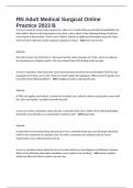 RN Adult Medical Surgical Online Practice 2023 B