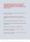 OIL BURNER LICENCE FINAL TEST WITH  VERIFIED QUESTIONS AND ANSWERS &vert;&vert;  ALREADY GRADED A&plus; &vert; GUARANTEED PASS &vert;  BRAND NEW&excl;&excl;&excl;