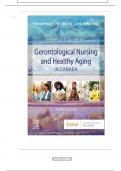 Test Bank For Ebersole and Hess' Gerontological Nursing & Healthy Aging&comma; Canadian Edition&comma; 3rd - 2023 All Chapters -