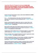 American Board of Surgical Assistants EXAM AND  PRACTICE EXAM NEWEST ACTUAL EXAM COMPLETE 300 QUESTIONS AND CORRECT DETAILED ANSWERS &lpar;VERIFIED  ANSWERS&rpar; &vert;ALREADY GRADED A